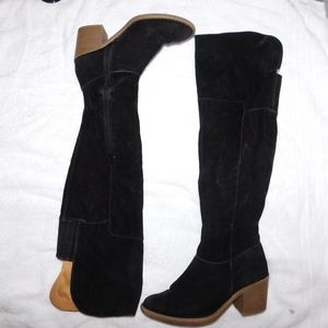 Black Suede Boots